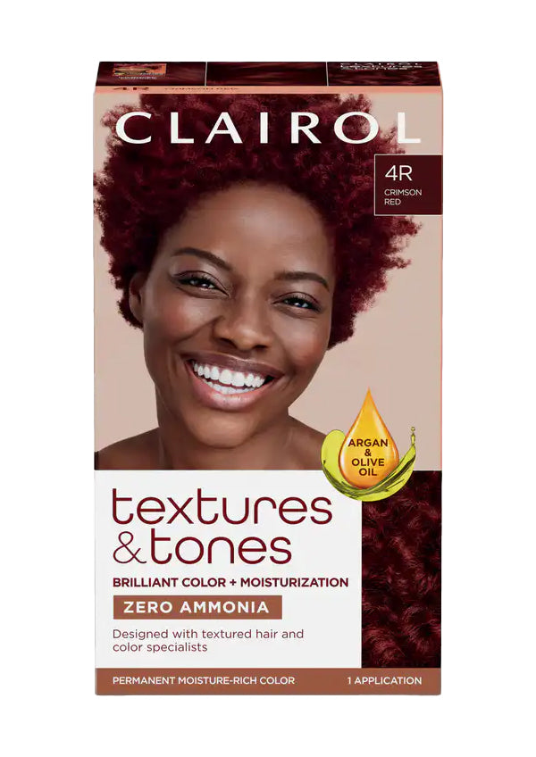 Clairol Textures & Tones #4RV Berry Burgundy (Blazing)