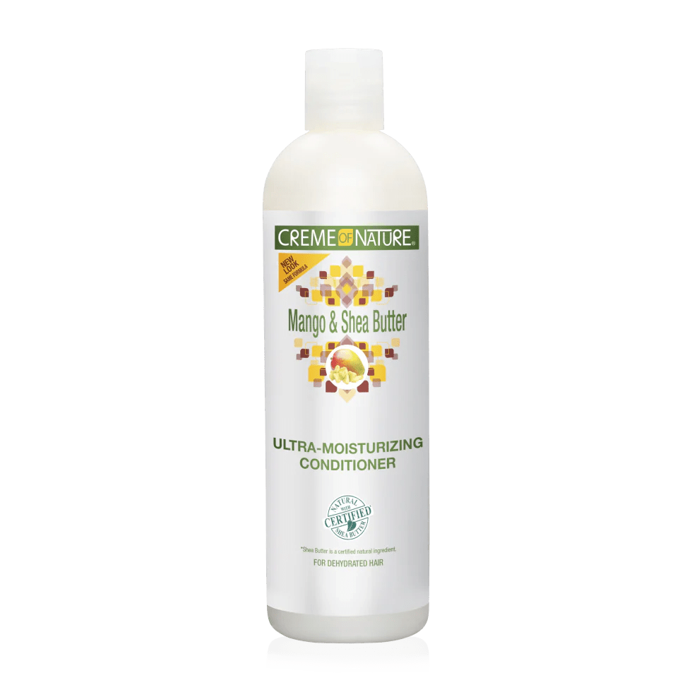 Creme Of Nature Mango & Shea Butter Ultra Moisturizing Conditioner (12 Oz) - Braids and Wigs