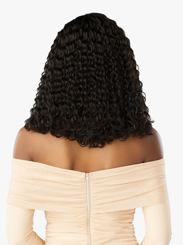 Sensationnel Crowned Edge Lace Wig - Water Deep 16"
