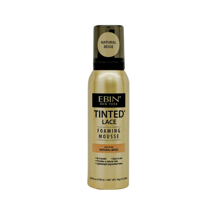Ebin Tinted Lace Foaming Mousse (3.38 Oz) - Braids and Wigs