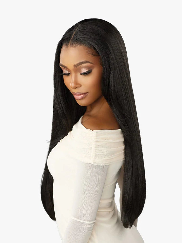 Sensationnel Crowned Edge Lace Wig - Straight 28"