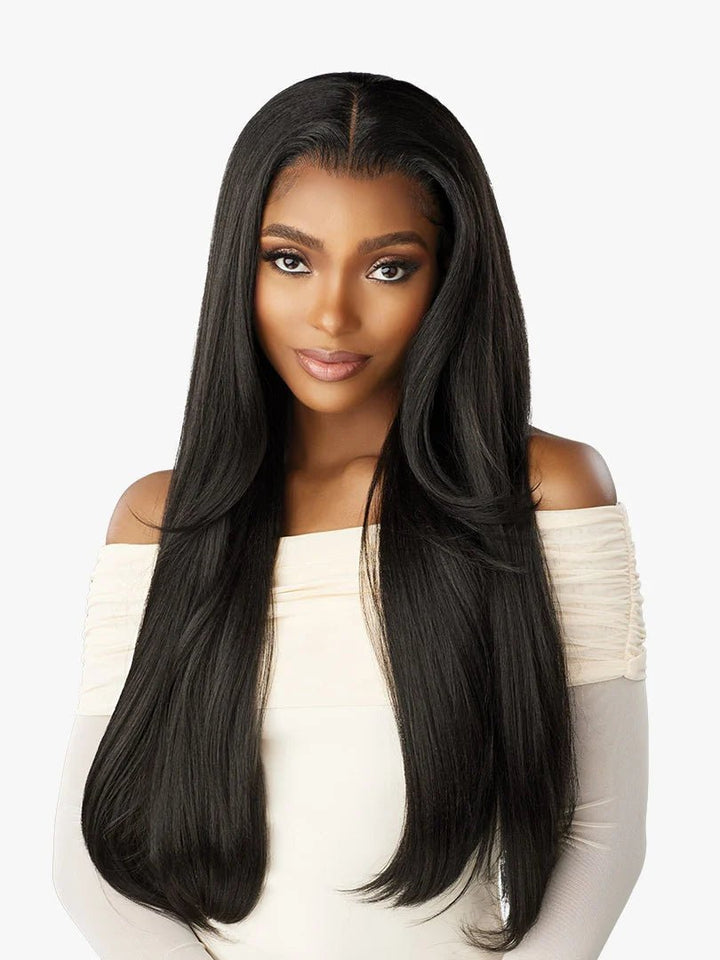 Sensationnel Crowned Edge Lace Wig - Straight 28"