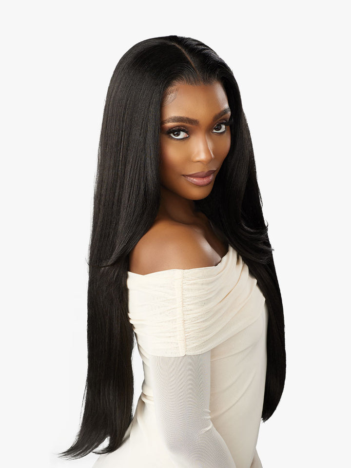 Sensationnel Crowned Edge Lace Wig - Straight 28"