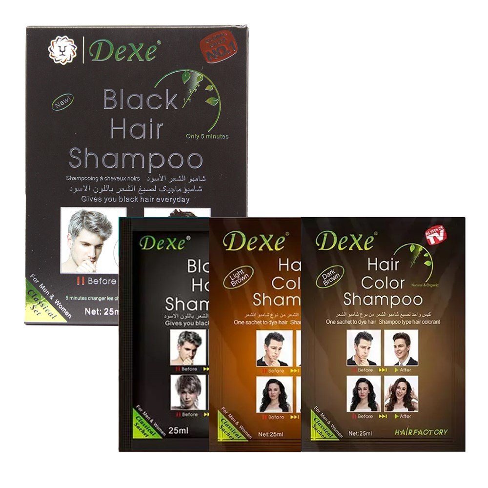 Dexe Hair Color Shampoo - Braids and Wigs