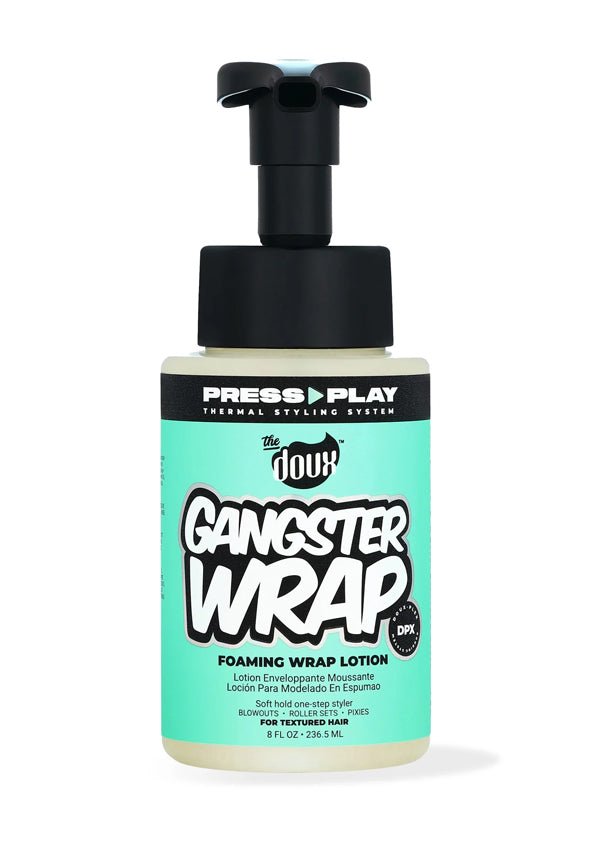 The Doux Gangster Wrap Foaming Wrap Lotion (8 Oz) - Braids and Wigs