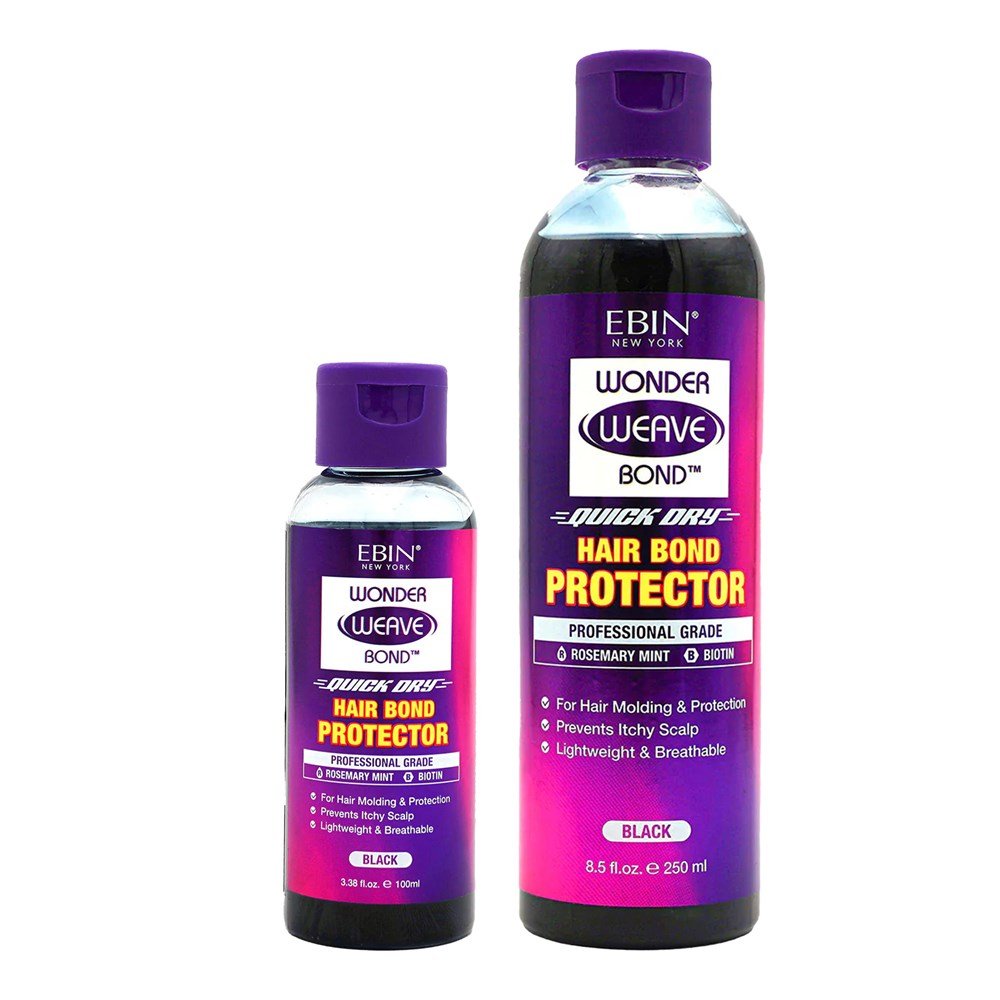 Ebin Wonder Weave Bond Hair Bond Protector [Black] - Braids and Wigs