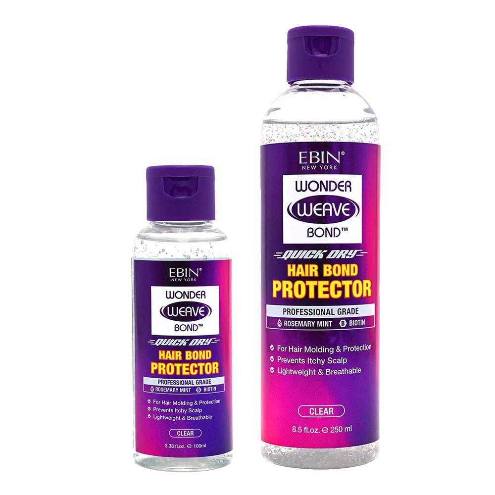 Ebin Wonder Weave Bond Hair Bond Protector [Clear] - Braids and Wigs