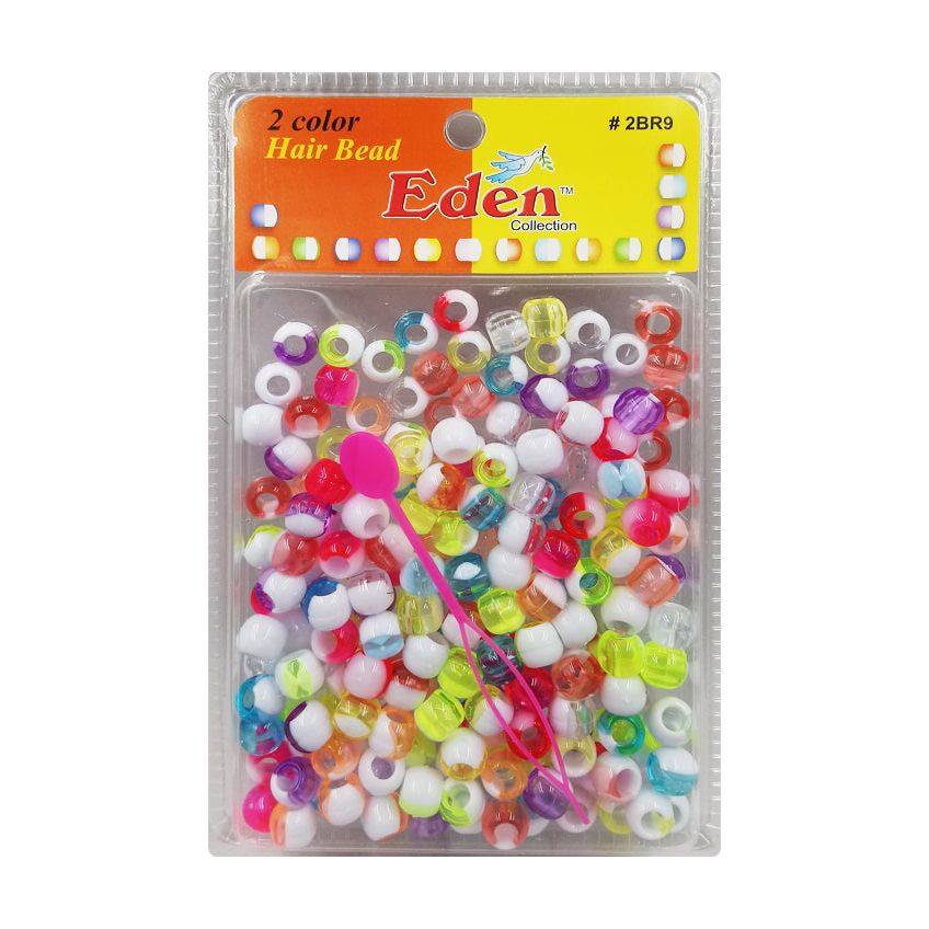 Eden 2 Color Medium Blister Round Beads 2Br9 - Braids and Wigs