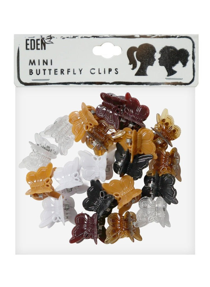 Eden Mini Butterfly Clips - Braids and Wigs