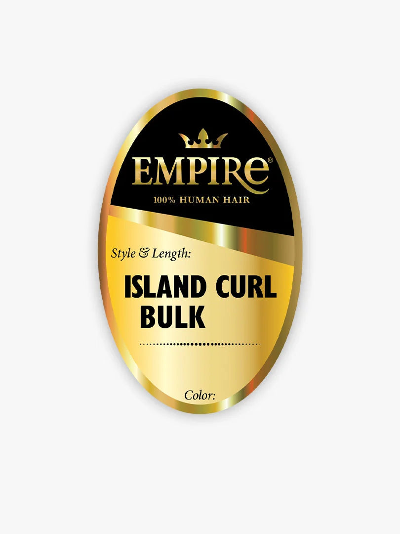 Sensationnel Human Hair Empire Island Curl Bulk 18"