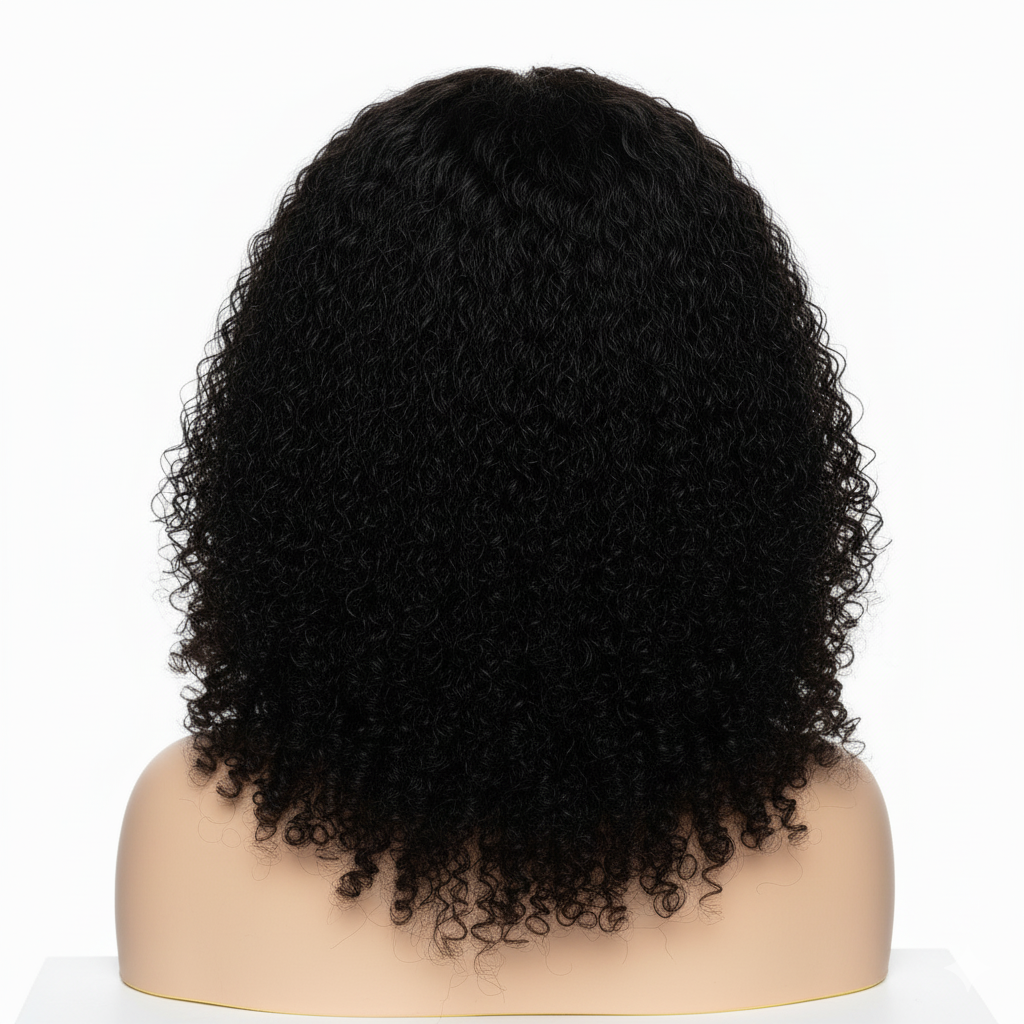 Luxury Human Hair Wig HD 5x5 12" - Burmese Curly