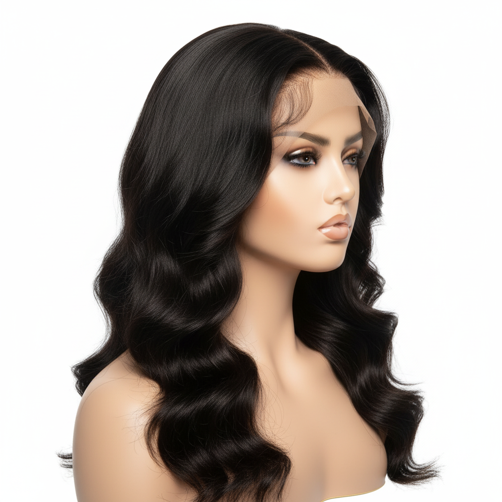 HD Lace Frontal Body Wave 16” 100% Human Hair