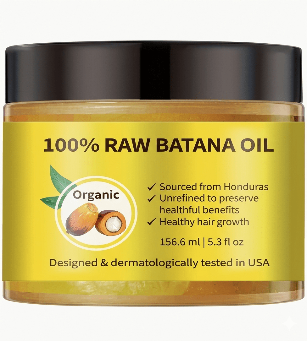 100% Raw Batana Oil (5oz) - Braids and Wigs