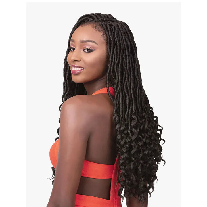 Sensationnel X-Pression Pre-Looped Synthetic Crochet Braid - 3X GODDESS LOCS 18"