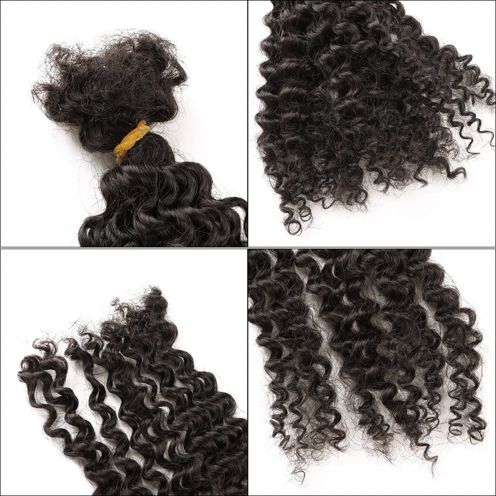 Afro Kinky Bulk Human Hair Color For Braiding Dreadlock