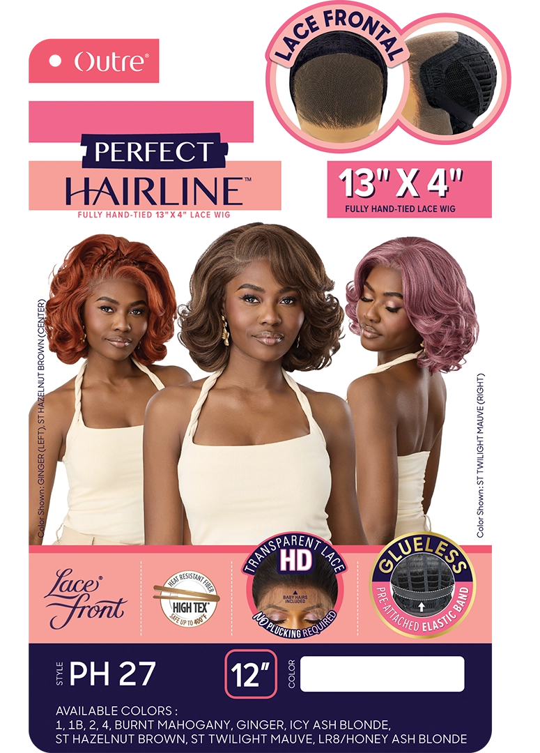 Outre Perfect Hairline Glueless HD 13x4 Lace Frontal Wig - PH 27