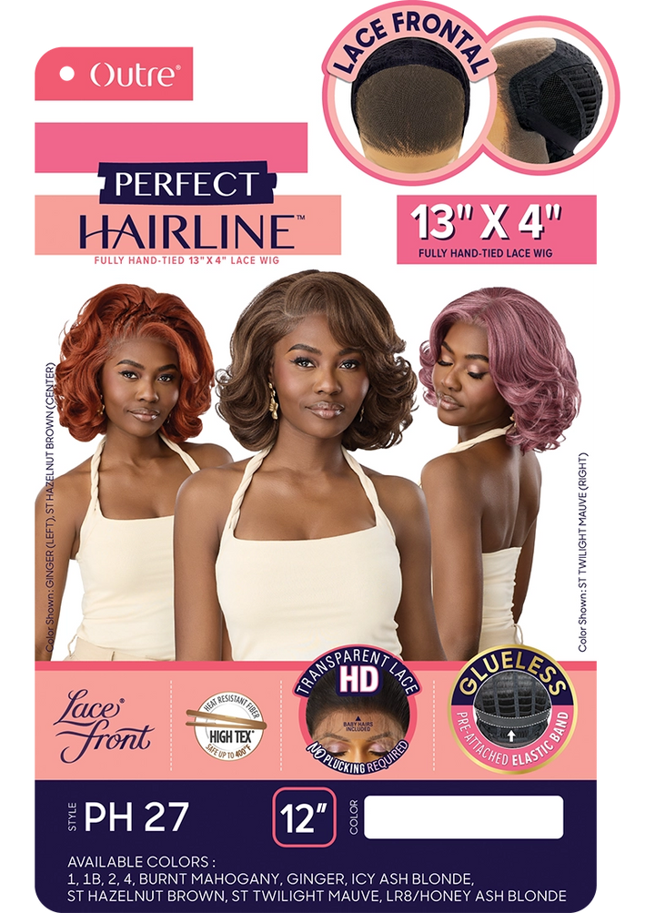 Outre Perfect Hairline Glueless HD 13x4 Lace Frontal Wig - PH 27