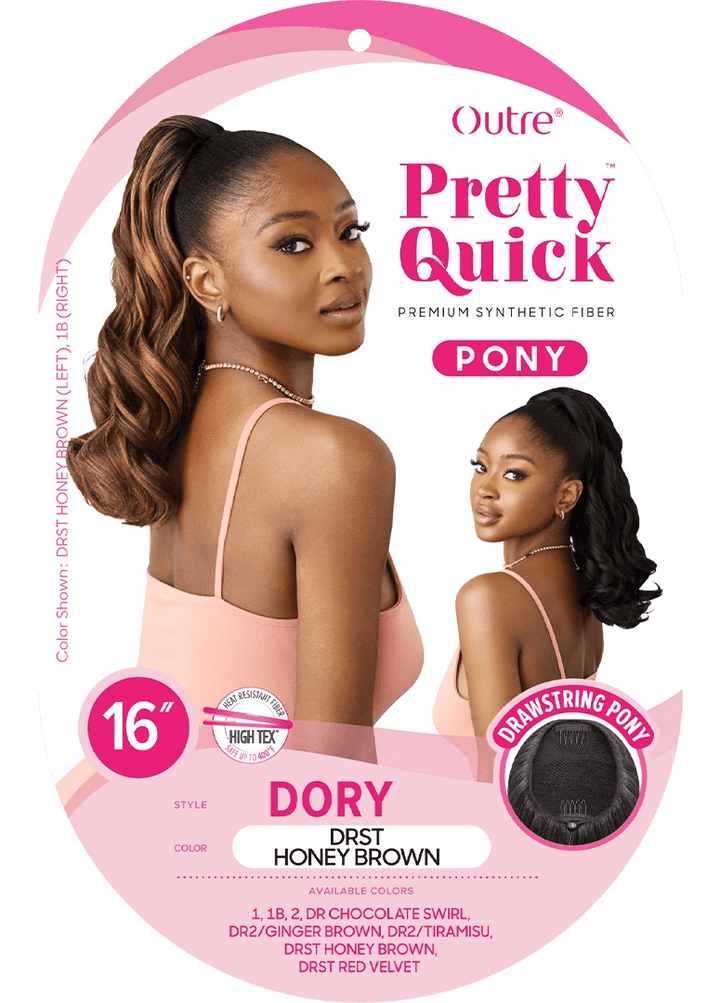 Outre Pretty Quick - Drawstring Pony - Dory - Braids and Wigs