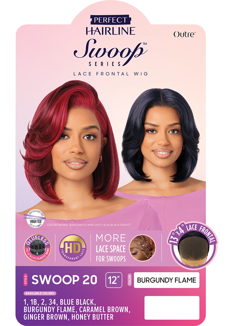 Outre Perfect Hairline Swoop Series 13x4 HD Lace Front Wig - Swoop 20