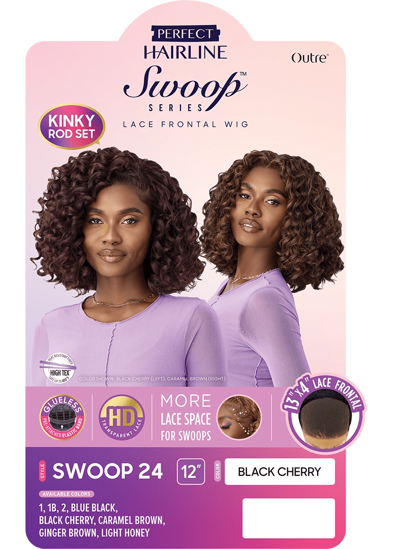 Outre Perfect Hairline Swoop Series 13x4 HD Lace Front Wig - Swoop 24 - Braids and Wigs