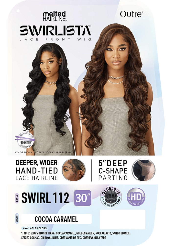 Outre Lace Front Wig - Melted Hairline - Swirlista - Swirl 112