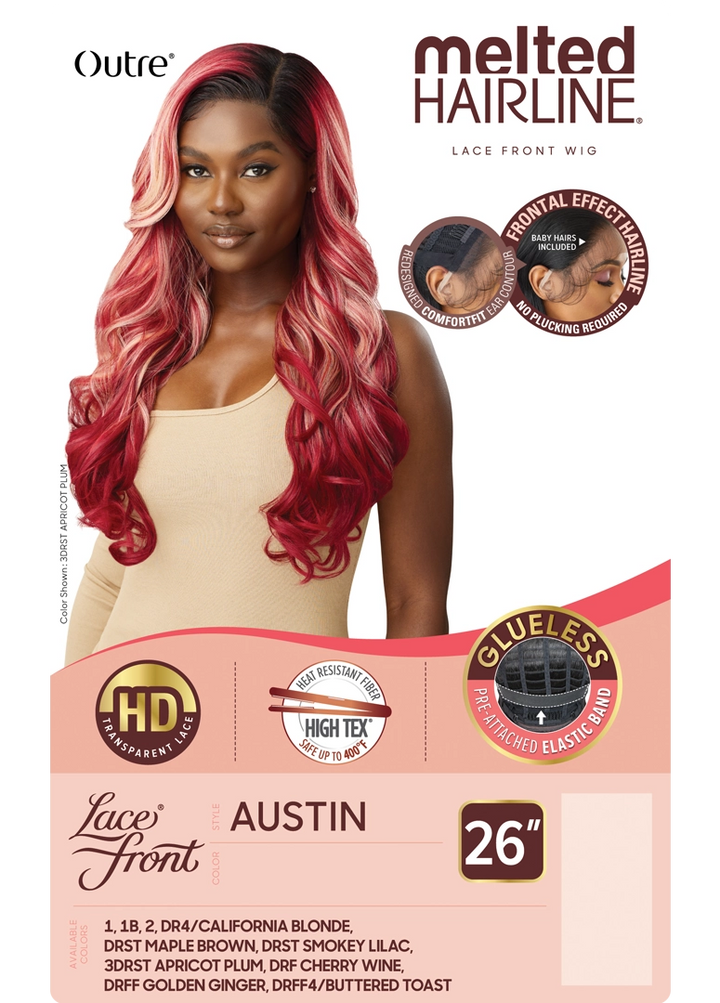 OUTRE LACE FRONT WIG MELTED HAIRLINE - AUSTIN