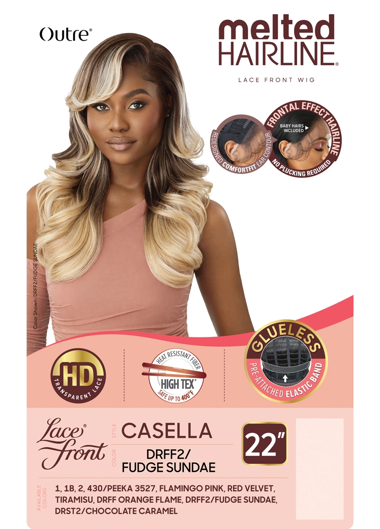 Outre Melted Hairline Synthetic Lace Front Wig - Casella