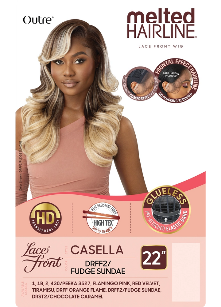 Outre Melted Hairline Synthetic Lace Front Wig - Casella