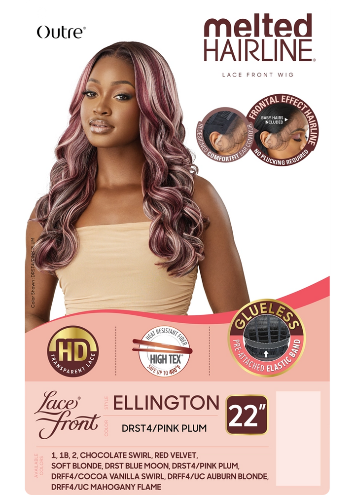 Outre Melted Hairline Synthetic Lace Front Wig - Ellington