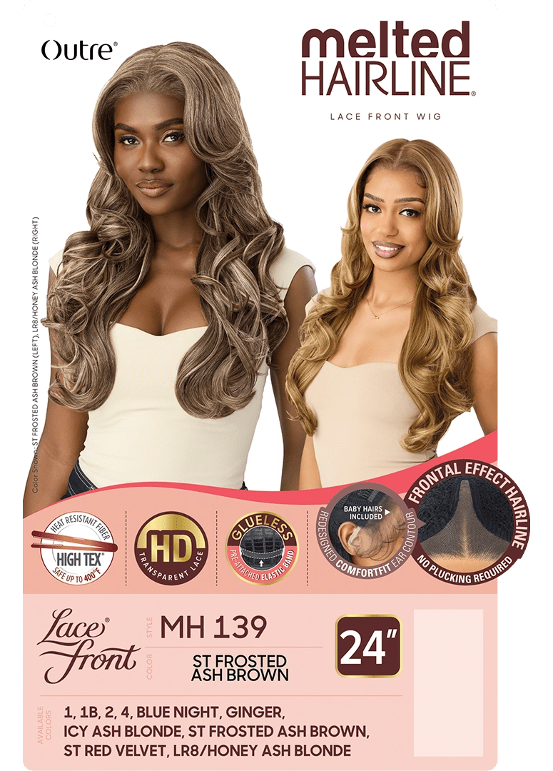 Outre Synthetic Lace Front Wig - Melted Hairline - MH 139 - Braids and Wigs