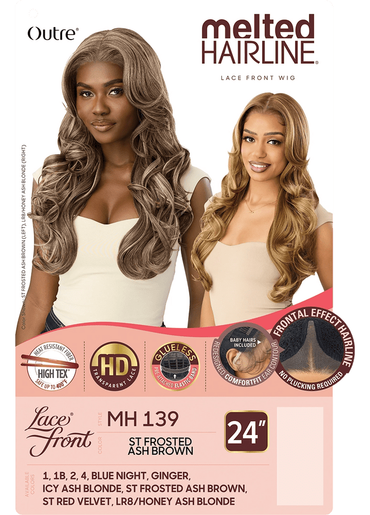 Outre Synthetic Lace Front Wig - Melted Hairline - MH 139 - Braids and Wigs