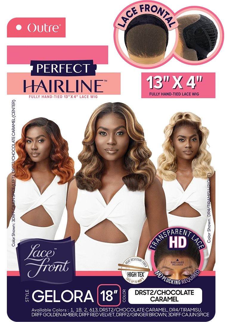 OUTRE LACE FRONT WIG PERFECT HAIR LINE 13X4 - GELORA