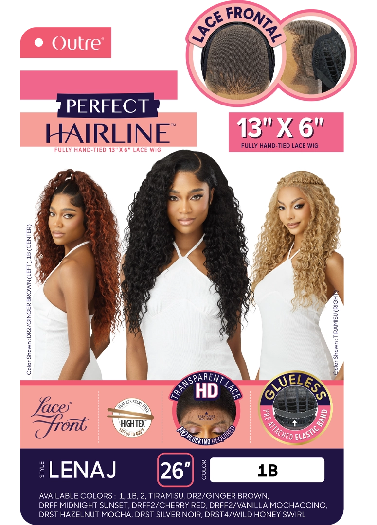 Outre Perfect Hairline Glueless 13x6 HD Lace Front Wig - LENAJ