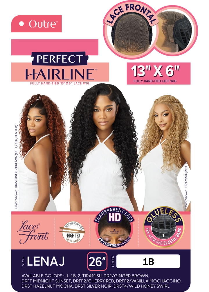 Outre Perfect Hairline Glueless 13x6 HD Lace Front Wig - LENAJ