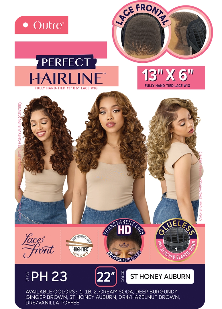 Outre Perfect Hairline Glueless HD 13x6 Lace Frontal Wig - PH 23