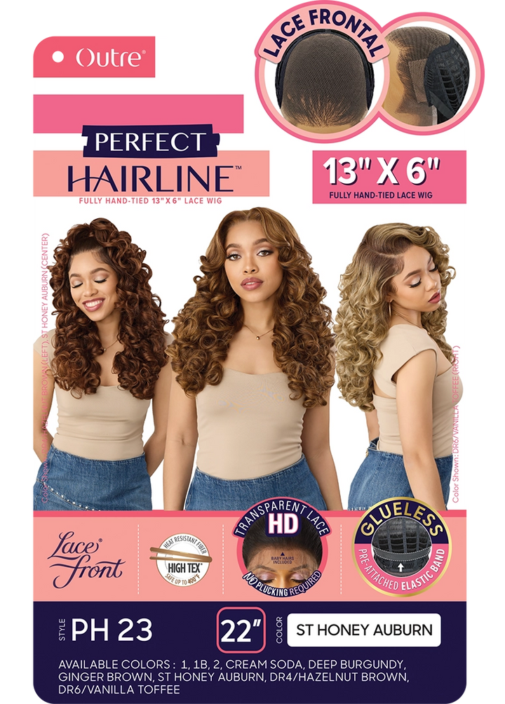 Outre Perfect Hairline Glueless HD 13x6 Lace Frontal Wig - PH 23
