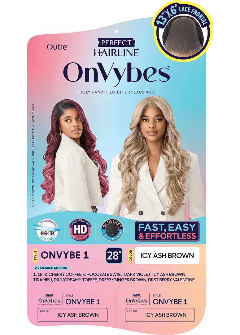 Outre Perfect Hairline Glueless HD 13x6 Lace Frontal Wig - Onvybe 1 - Braids and Wigs