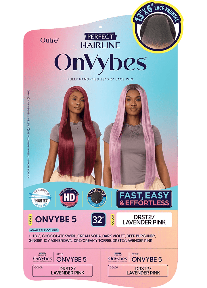 Outre Perfect Hairline Glueless HD 13x6 Lace Frontal Wig - Onvybe 5 - Braids and Wigs