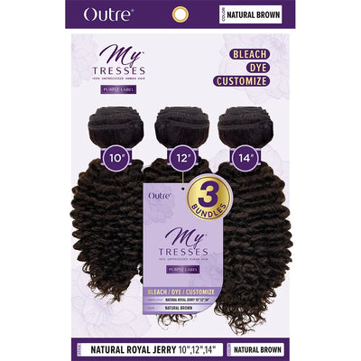 OUTRE HH MYTRESSES-PURPLE LABEL-NATURAL ROYAL JERRY 10" 12" 14"