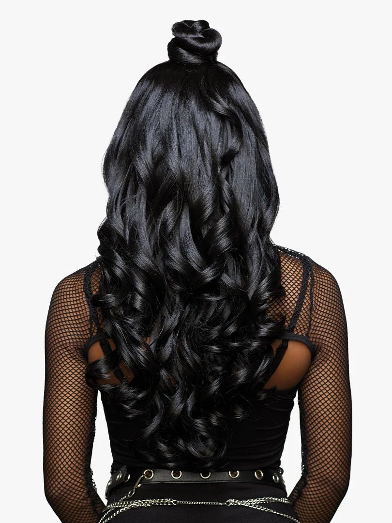 Sensationnel Hexdoll 13x4 Pre - Plucked HD Lace Synthetic Wig - Elvira - Braids and Wigs