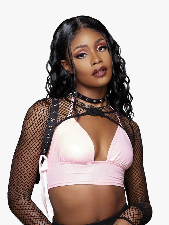 Sensationnel Hexdoll 13x4 Pre - Plucked HD Lace Synthetic Wig - Ember - Braids and Wigs