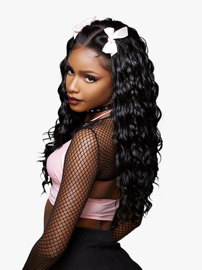 Sensationnel Hexdoll 13x4 Pre - Plucked HD Lace Synthetic Wig - Ember - Braids and Wigs