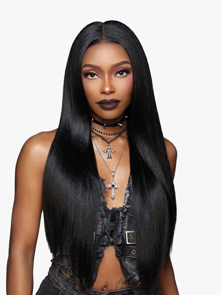 Sensationnel Hexdoll 13x4 Pre - Plucked HD Lace Synthetic Wig - Lilith - Braids and Wigs