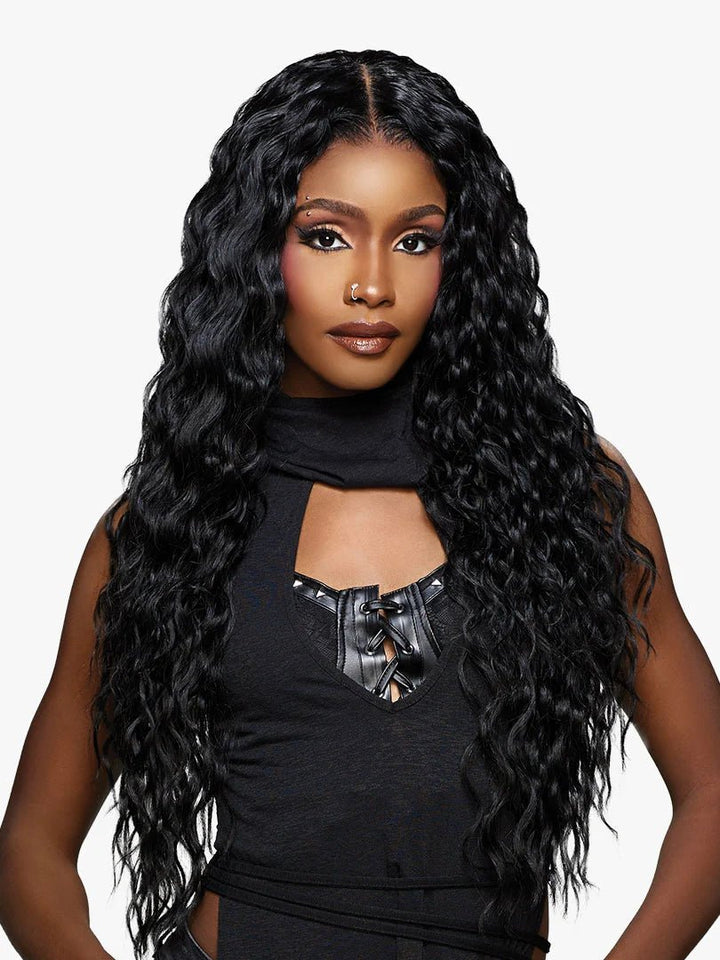 Sensationnel Hexdoll 13x4 Pre - Plucked HD Lace Synthetic Wig - Morticia - Braids and Wigs