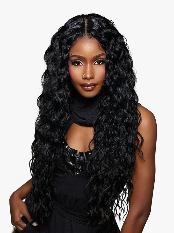 Sensationnel Hexdoll 13x4 Pre - Plucked HD Lace Synthetic Wig - Morticia - Braids and Wigs