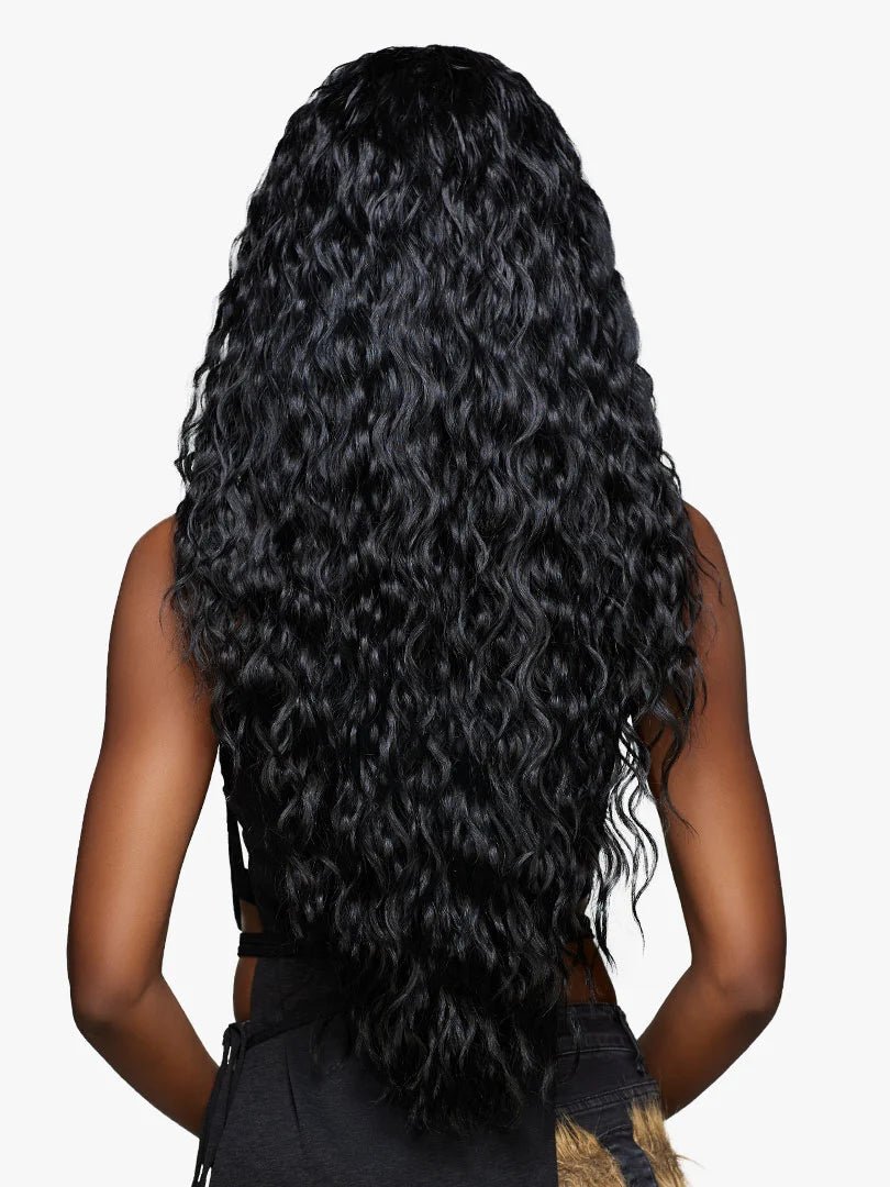 Sensationnel Hexdoll 13x4 Pre - Plucked HD Lace Synthetic Wig - Morticia - Braids and Wigs