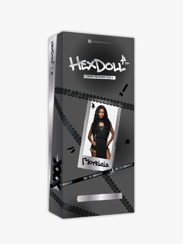 Sensationnel Hexdoll 13x4 Pre - Plucked HD Lace Synthetic Wig - Morticia - Braids and Wigs