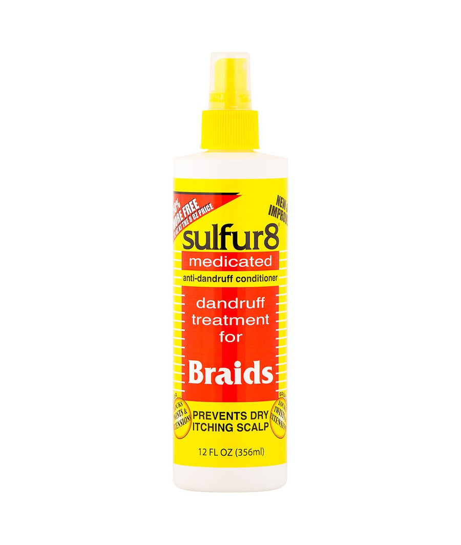 Sulfur 8 Medicated Dandruff Treatment Spray For Braids