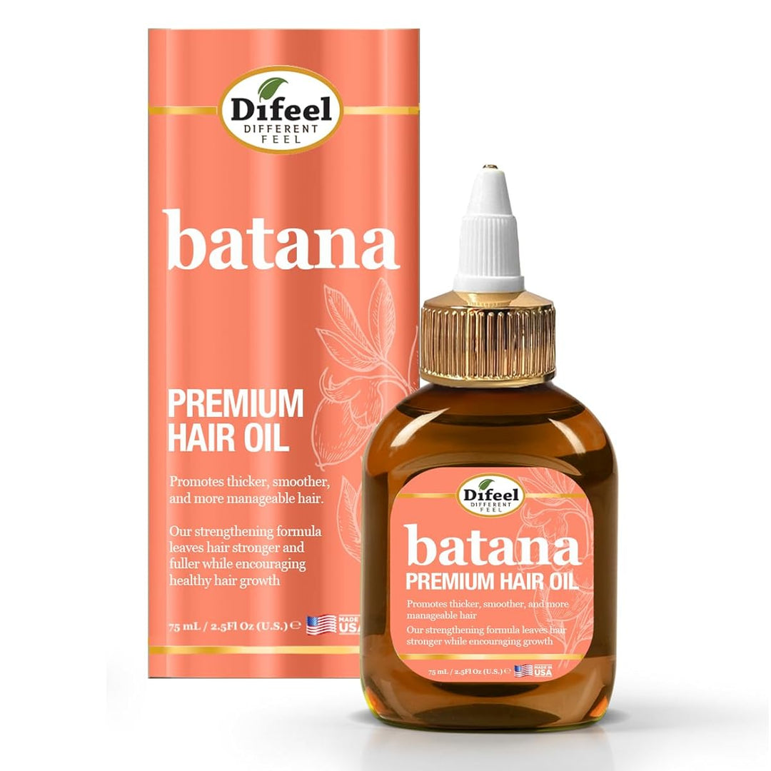 Difeel Batana Premium Hair Oil (2.5oz) - Braids and Wigs