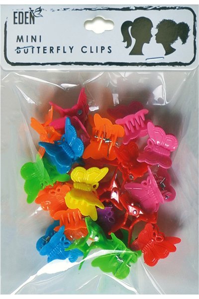 Eden Mini Butterfly Clips - Braids and Wigs